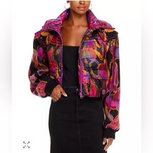 New with Tags- Farm Rio- Wild Horses Reversible Jacket- Size M